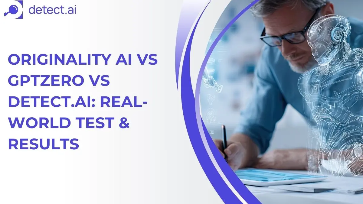 Originality AI vs GPTZero vs Detect.ai: Real-World Test & Results